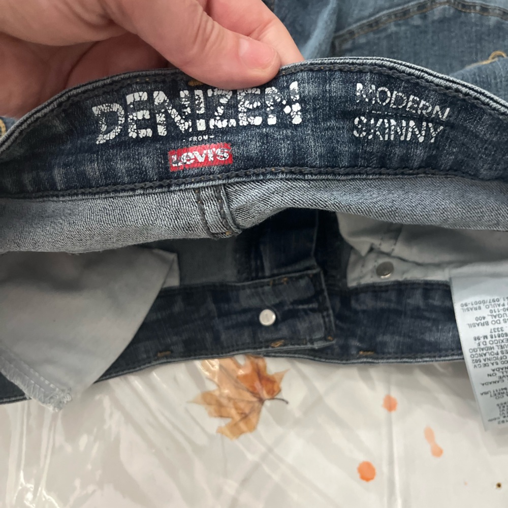 Levi's Dark Blue Skinny Jeans - Picture 10 of 11